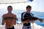 slides/IMG_7220.jpg Catch, Erik, Kyle, OkieDokie, On Water, Spearfishing Atlantic July 26 2010 IMG_7220