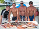 slides/IMG_7863.jpg Catch, David, Erik, Kyle, OkieDokie, Spearfishing Atlantic July 31 2010, Terry IMG_7863