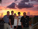 slides/DSC00691red.jpg Dale, Jan, Karissa, Key West and Guy Harveys July 15 2009, Kyle, Sunset, Will DSC00691red